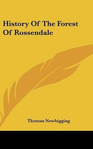 History of the Forest of Rossendale