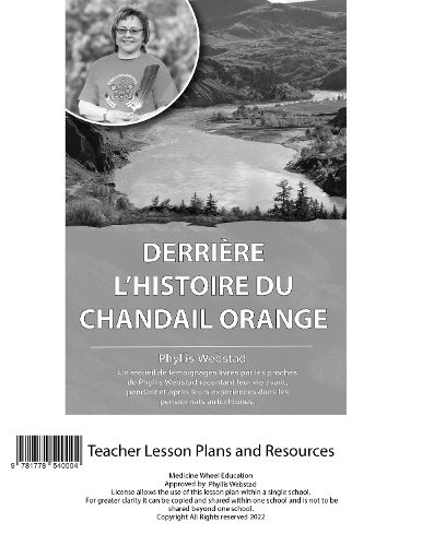 Cover image for Derriere l'histoire du chandail orange plan de cours