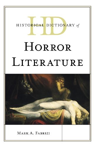 Cover image for Historical Dictionary of Horror Literature
