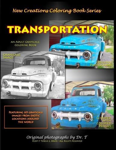 Cover image for New Creations Coloring Book Series: Transportation