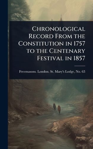 Cover image for Chronological Record From the Constitution in 1757 to the Centenary Festival in 1857