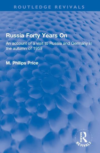 Cover image for Russia Forty Years On