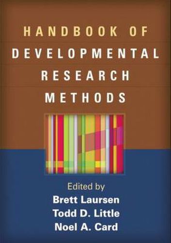 Cover image for Handbook of Developmental Research Methods