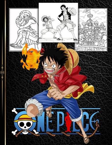 Cover image for One Piece Coloring Book