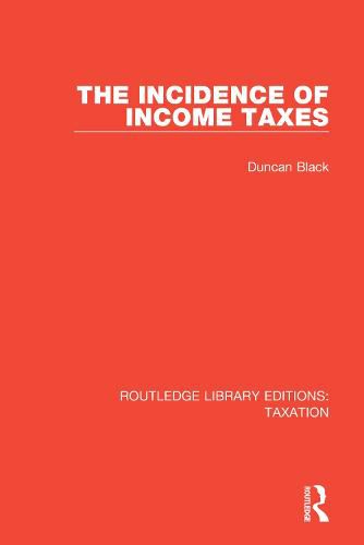 Cover image for The Incidence of Income Taxes