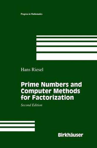 Cover image for Prime Numbers and Computer Methods for Factorization