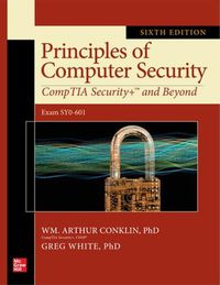 Cover image for Principles of Computer Security: CompTIA Security+ and Beyond, Sixth Edition (Exam SY0-601)