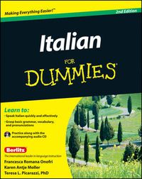 Cover image for Italian For Dummies, 2nd Edition with CD