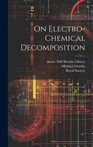 Cover image for On Electro-chemical Decomposition