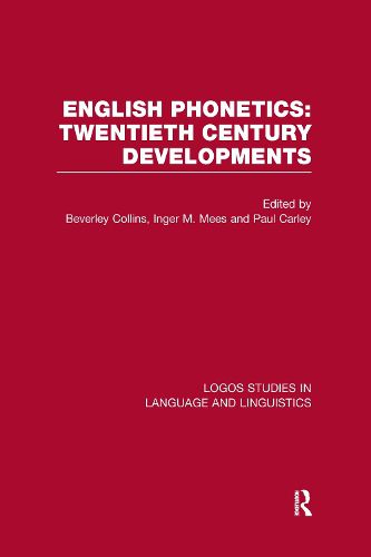 Cover image for English Phonetics: Twentieth-Century Developments