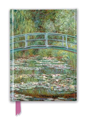 Cover image for Foiled Journal #193: Bridge Over A Pond Of Water Lilies