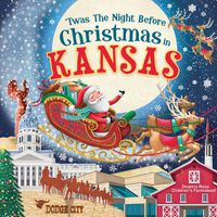 Cover image for 'Twas the Night Before Christmas in Kansas