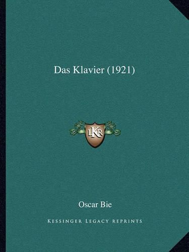 Cover image for Das Klavier (1921)