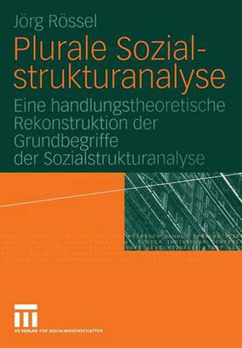 Cover image for Plurale Sozialstrukturanalyse