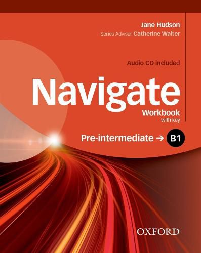 Cover image for Navigate: B1 Pre-Intermediate: Workbook with CD (with key)