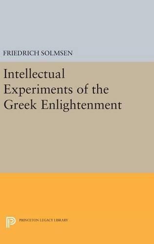 Cover image for Intellectual Experiments of the Greek Enlightenment