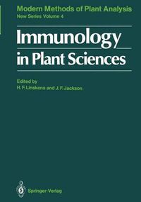 Cover image for Immunology in Plant Sciences