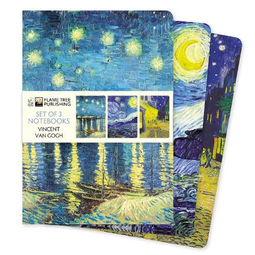 Cover image for Vincent van Gogh Set of 3 Standard Notebooks