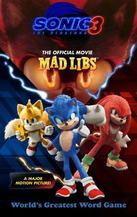 Cover image for Sonic the Hedgehog 3: The Official Movie Mad Libs