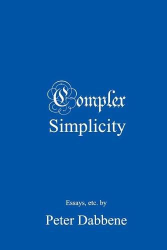 Cover image for Complex Simplicity