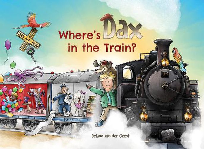 Cover image for Where's Dax in the Train?