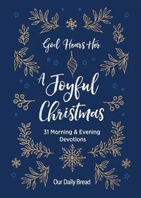 Cover image for God Hears Her, a Joyful Christmas: 31 Morning and Evening Devotions