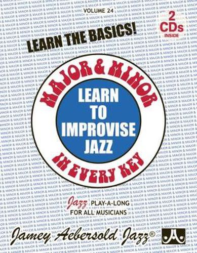 Aebersold Vol. 24 Major and Minor: Jazz Play-Along Vol. 24