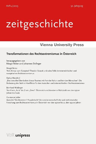 Cover image for Transformationen des Rechtsextremismus in OEsterreich