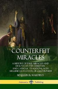 Cover image for Counterfeit Miracles: A History of Fake Miracles and Healings in the Christian and Catholic Traditions, with Arguments in Favor of Cessationism (Hardcover)