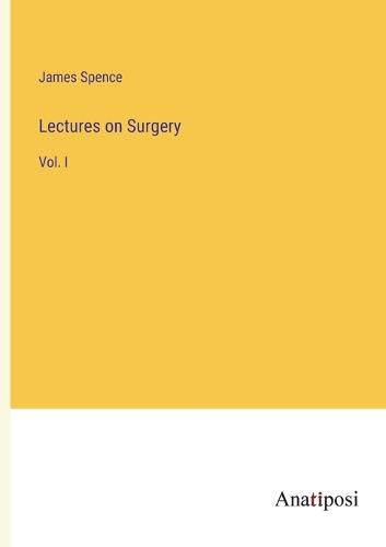 Cover image for Lectures on Surgery