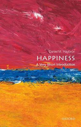 Cover image for Happiness: A Very Short Introduction