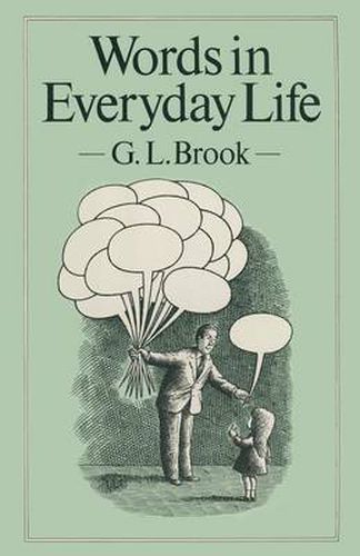 Cover image for Words in Everyday Life