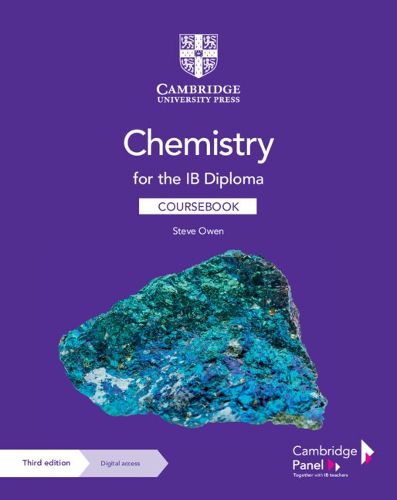 Cover image for Chemistry for the IB Diploma Coursebook with Digital Access (2 Years)