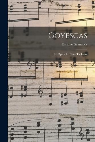 Cover image for Goyescas