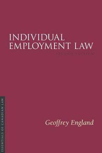Cover image for Individual Employment Law