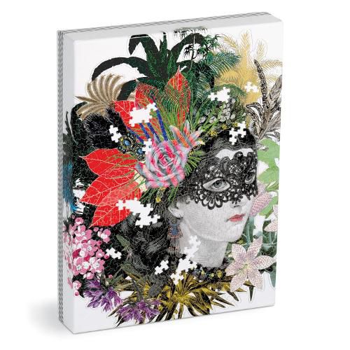 Cover image for Christian Lacroix Heritage Collection Mam'zelle Scarlett 750 Piece Shaped Puzzle