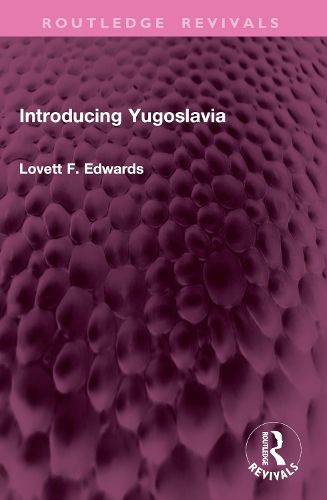 Cover image for Introducing Yugoslavia
