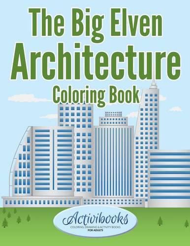 Cover image for The Big Elven Architecture Coloring Book