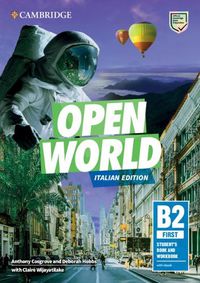 Cover image for Open World First Student's Book and Workbook with ebook: Italian Edition