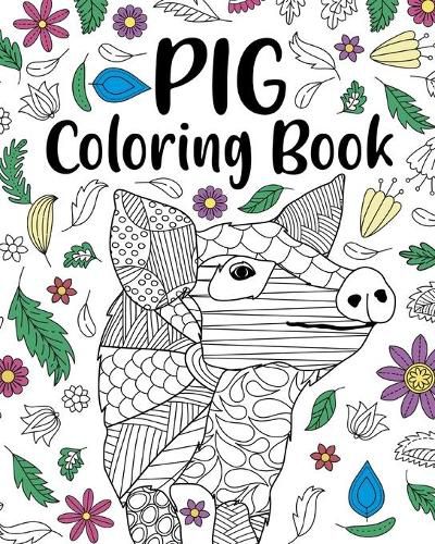 Cover image for Pig Coloring Book