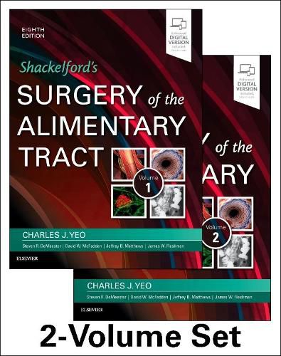 Cover image for Shackelford's Surgery of the Alimentary Tract, 2 Volume Set