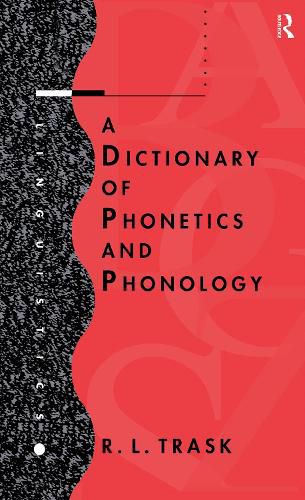 Cover image for A Dictionary of Phonetics and Phonology