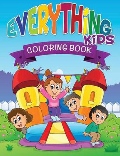 Cover image for Everything Kids Coloring Book