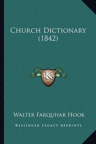 Cover image for Church Dictionary (1842)