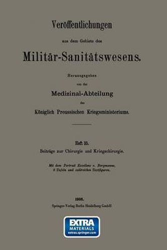 Cover image for Beitrage Zur Chirurgie Und Kriegschirurgie