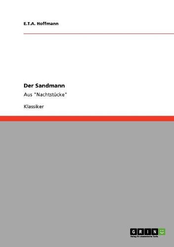 Cover image for Der Sandmann