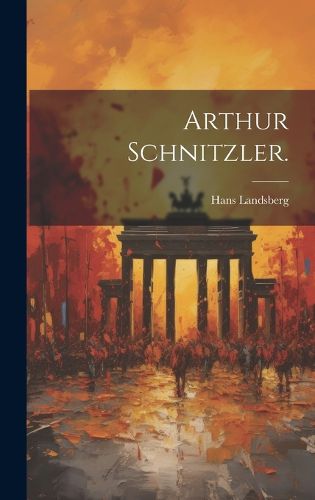 Cover image for Arthur Schnitzler.