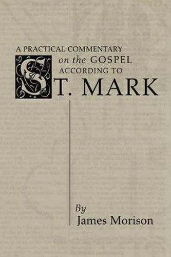 Cover image for Practical Commentary on the Gospel of St. Mark