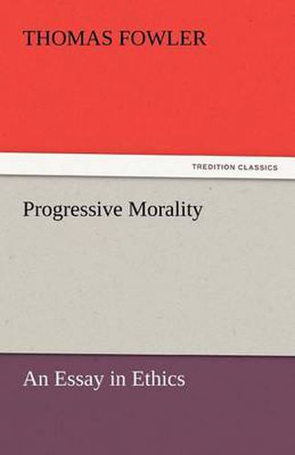Cover image for Progressive Morality