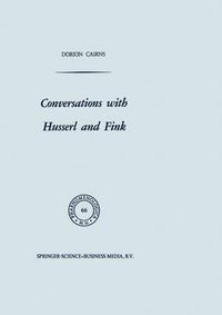 Cover image for Conversations with Husserl and Fink